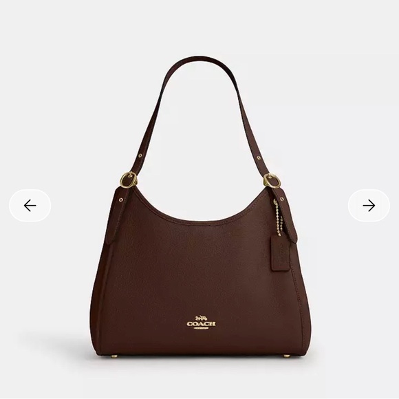 COACH ERIN BAG IN MAPLE W/ CHARMS - Picture 2 of 2